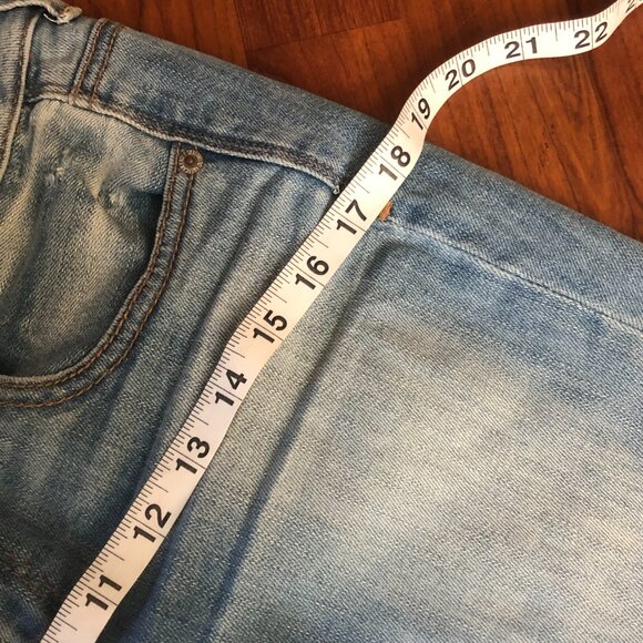 AEO ARTIST CROP STRETCH JEANS - 8R - Picture 7 of 9